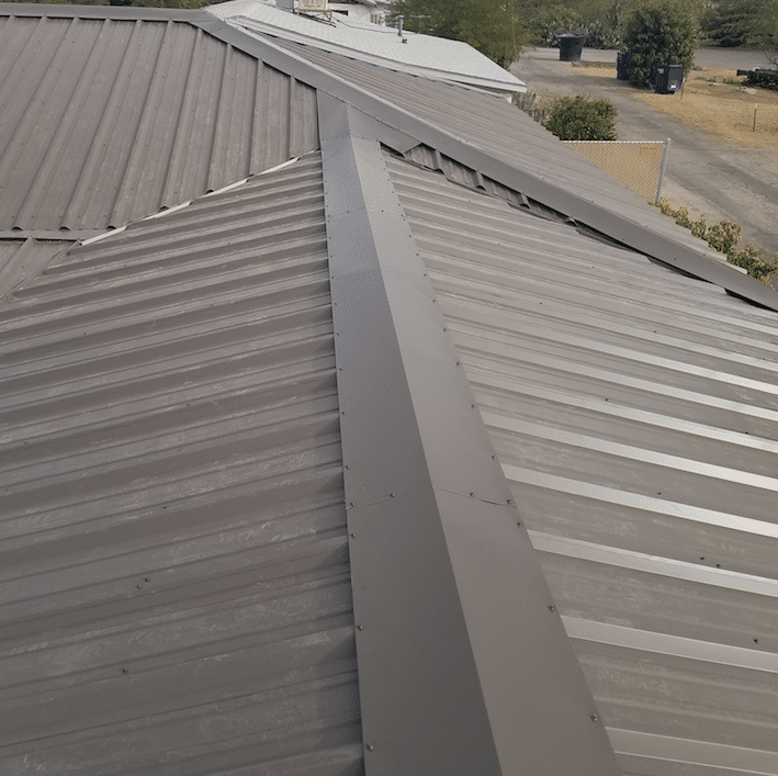 installing metal roof end caps - Great If Log-Book Efecto